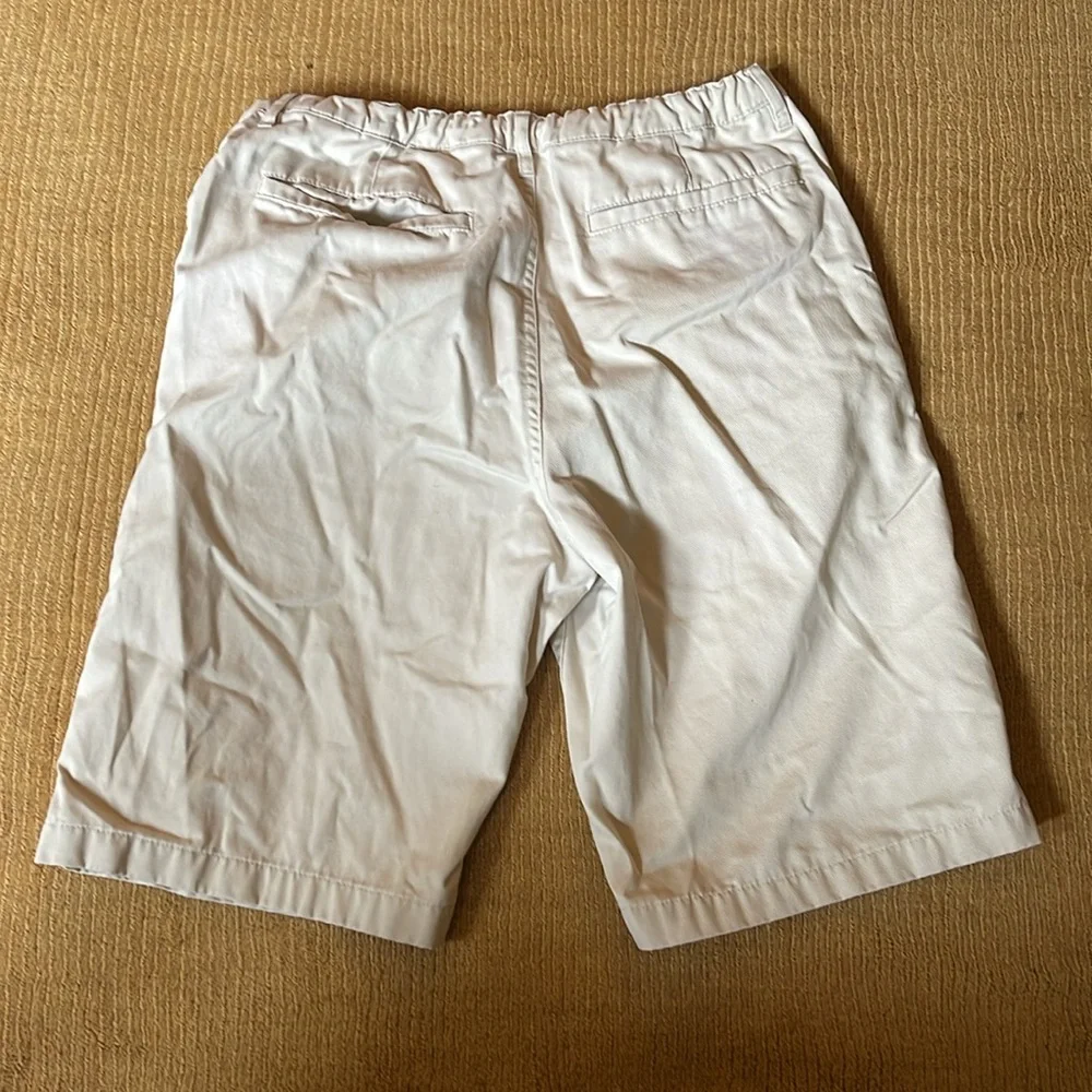 Old Navy Uniform khaki shorts with adjustable waist band. 18 Husky. (3 pairs)